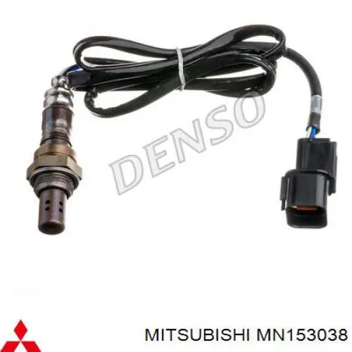 Купити MN153038 Mitsubishi Лямбда-зонд, датчик кисню після каталізатора, лівий