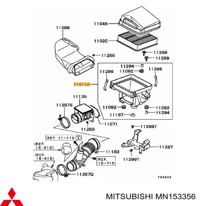 MN153356 Mitsubishi 