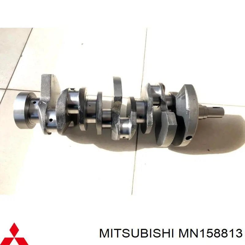 Колінвал двигуна Mitsubishi Pajero 4 SHORT (V80) (Міцубісі Паджеро)