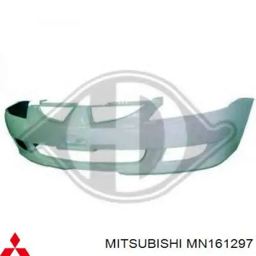 Бампер передній MN161297 Mitsubishi