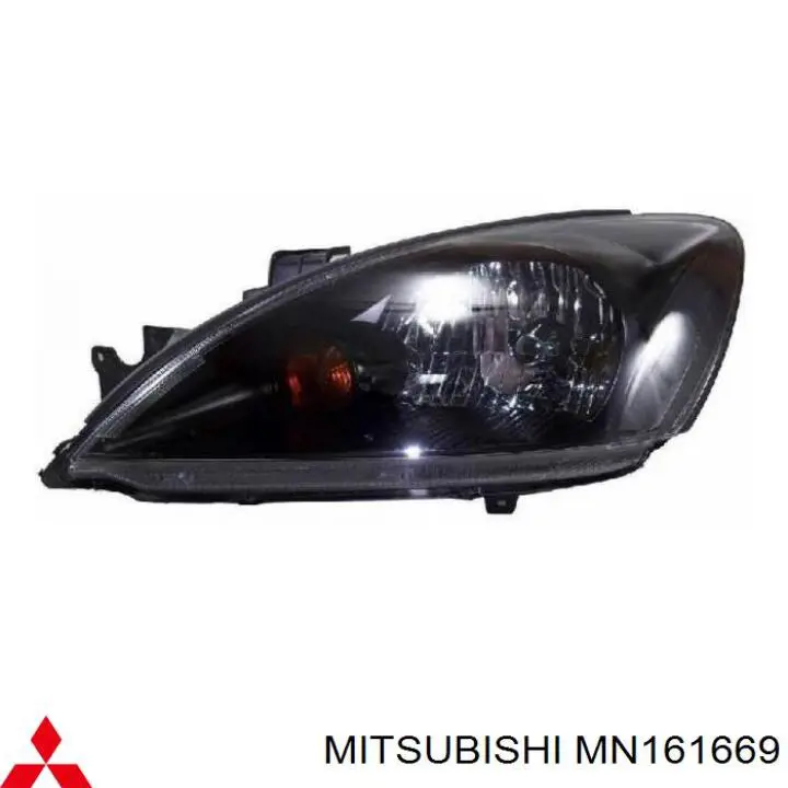 Фара ліва MN161669 Mitsubishi