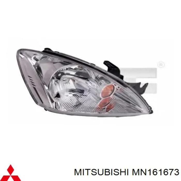 Фари Mitsubishi MN161673 ціна, від 82.05 USD