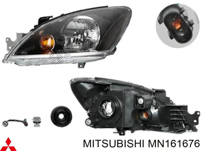 8301B691 Mitsubishi фара права