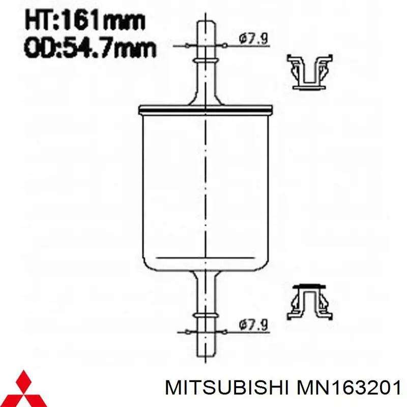 S111117110 Geely Фільтр палива