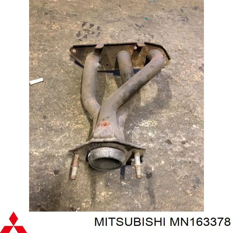Газопроводи (колектор випускний) Mitsubishi MN163378 ціна, від 59.94 USD