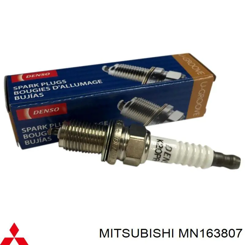 Свічки запалювання MN163807 Mitsubishi