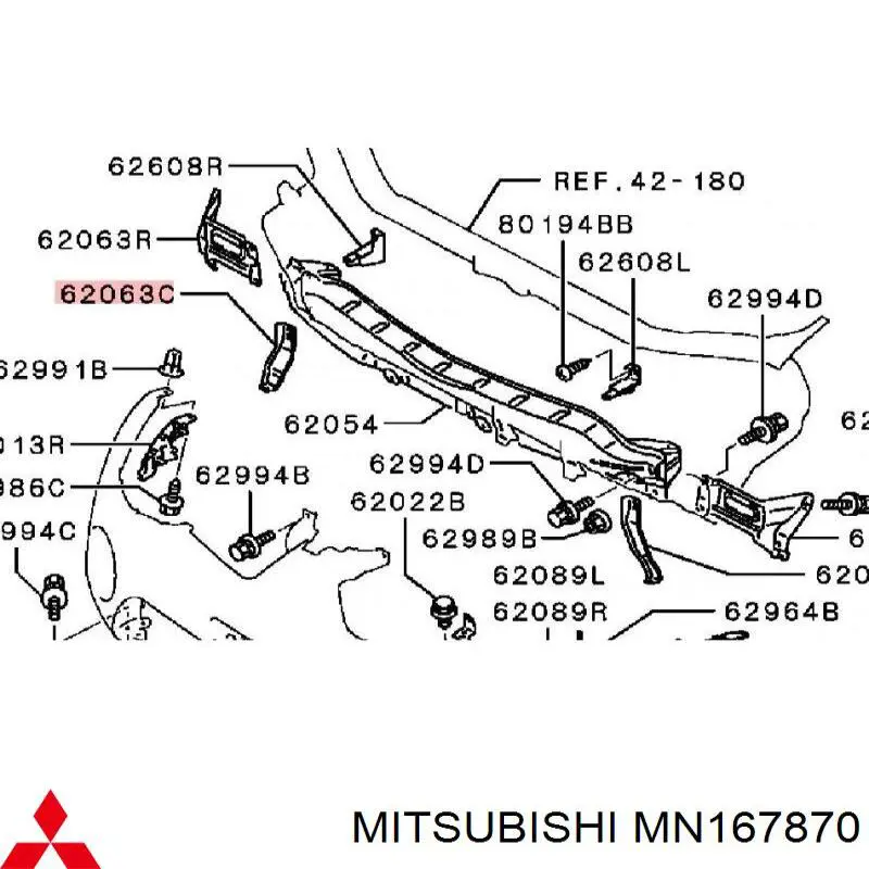 MN167870 Mitsubishi 