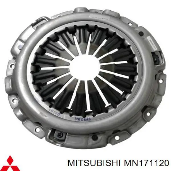 Пелюстковий кошик зчеплення Mitsubishi MN171120 ціна, від 58.84 USD