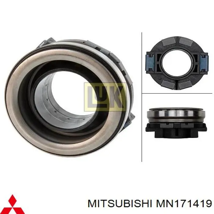 Вижимний підшипник Mitsubishi MN171419 ціна, від 25.76 USD