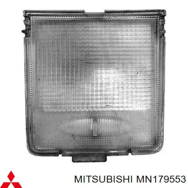 Скло плафона освітлення салона/кабіни Mitsubishi Grandis (NAW) (Міцубісі Грандіс)