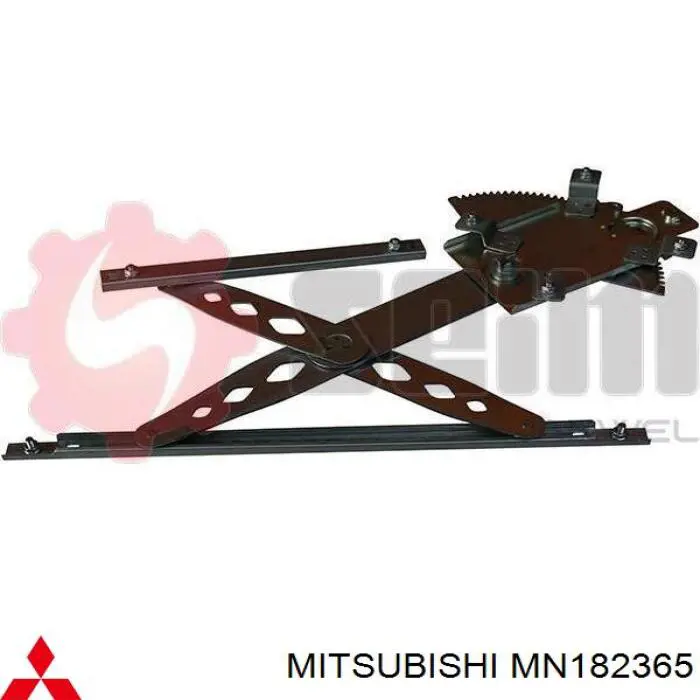 Склопідйомник з електродвигуном Mitsubishi MN182365 ціна, від 25.34 USD