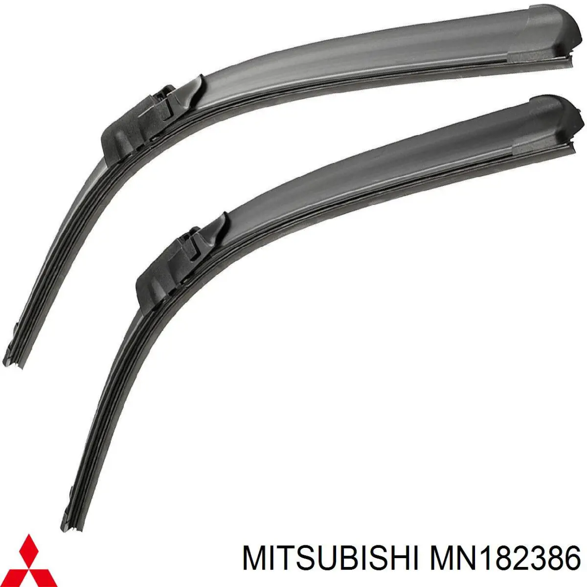 MN182386 Mitsubishi щітка-двірник лобового скла, водійська