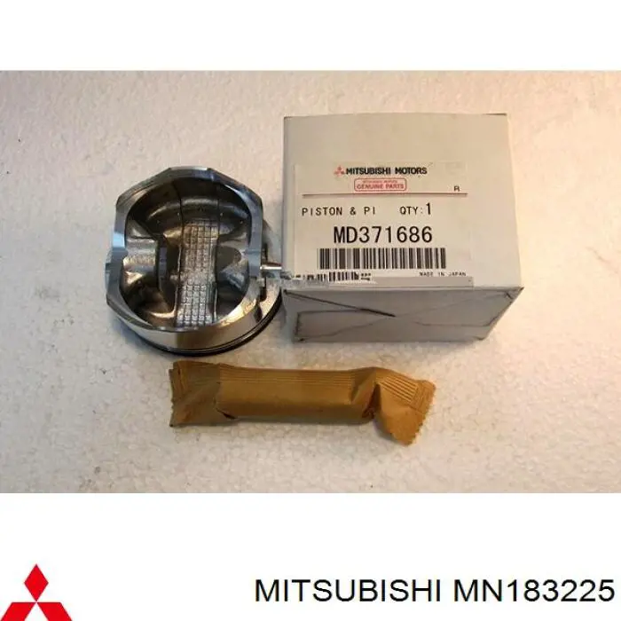 Поршень двигуна без кілець Mitsubishi MN183224 ціна, від 49.44 USD