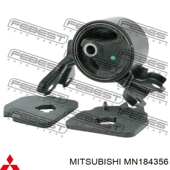 Купити MN184356 Mitsubishi Подушка (опора) двигуна, ліва