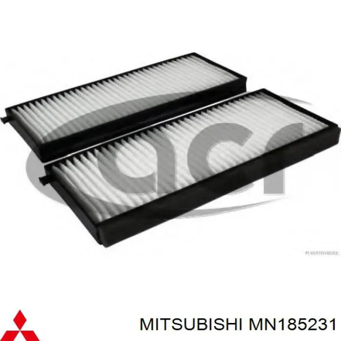 MN185231 Mitsubishi Внутрішньосалонний фільтр