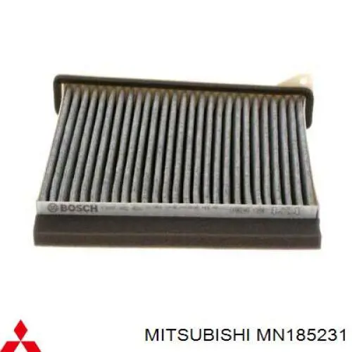 Фільтр повітряний обігрівача Mitsubishi MN185231 ціна, від 7.27 USD