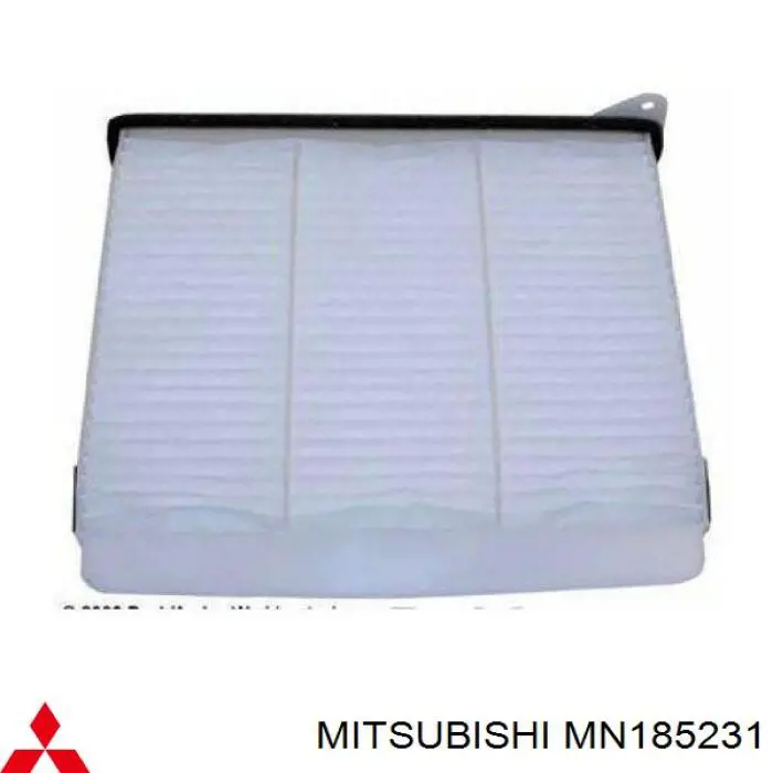 Купити MN185231 Mitsubishi Фільтр салону вугільний