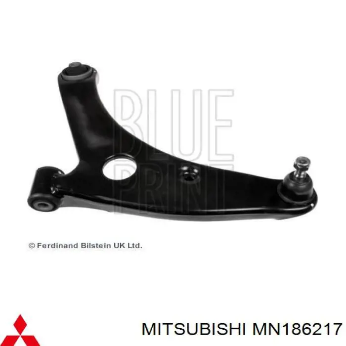 Важіль передній лівий Mitsubishi MN186217 ціна, від 39.93 USD