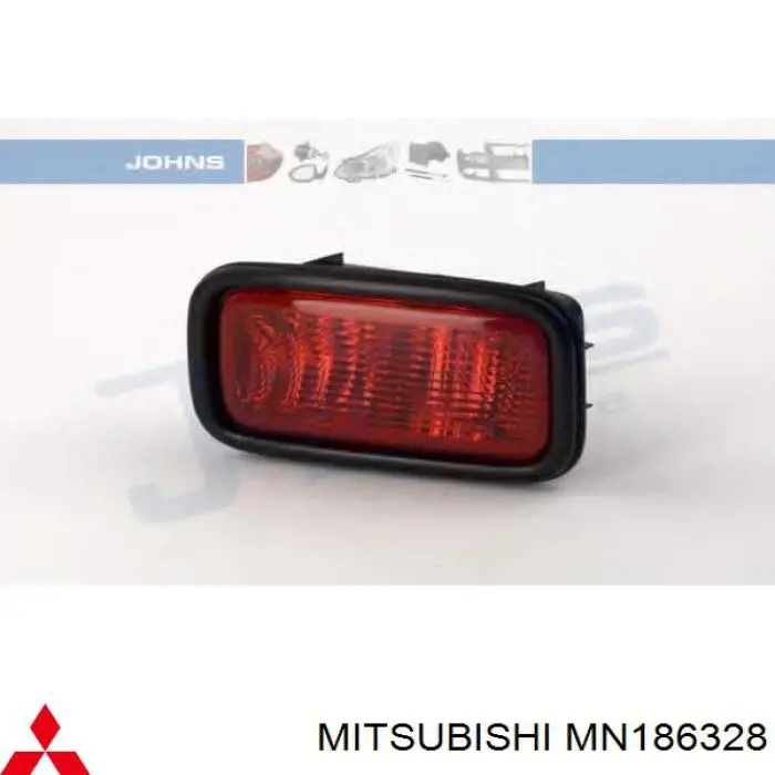 MN186328 Mitsubishi ліхтар заднього бампера, правий