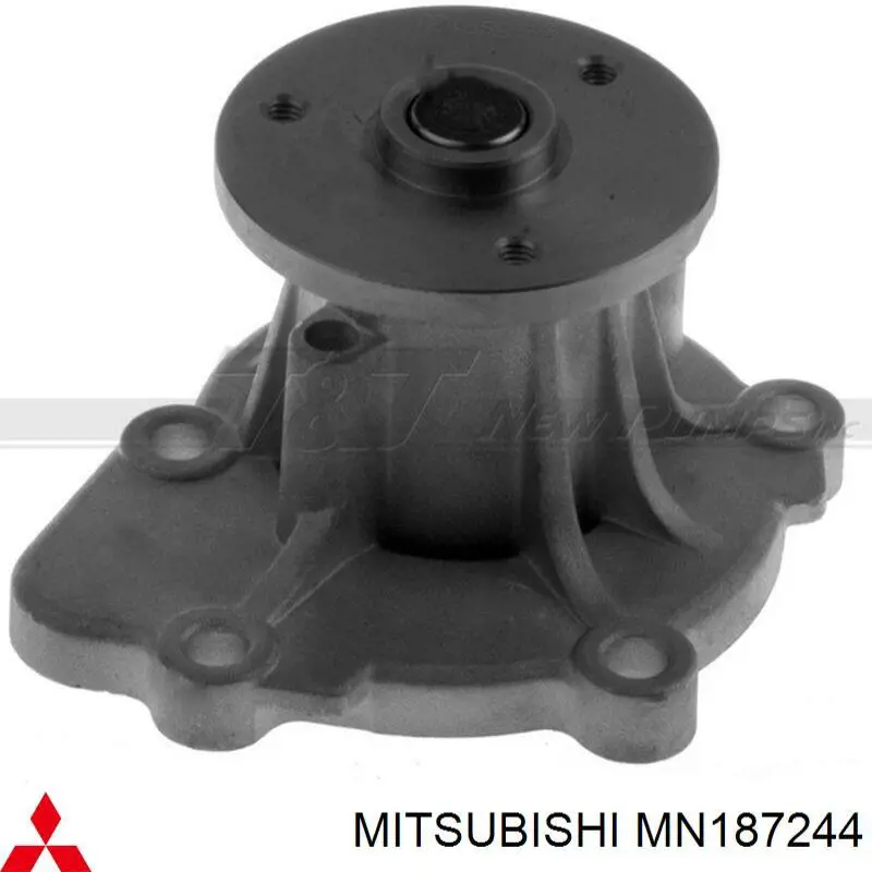 Помпа охолодження Mitsubishi MN187244 ціна, від 33.86 USD