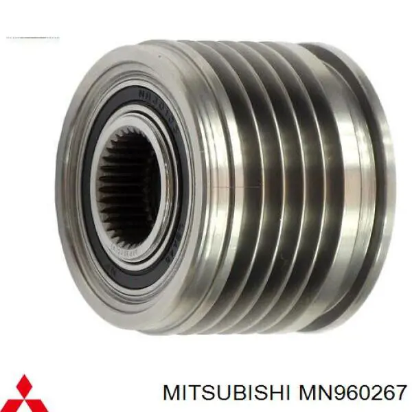 MN960267 Mitsubishi шків генератора