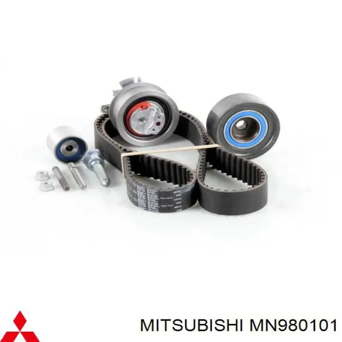 Ролик натяжителя ременя газорозподілу Mitsubishi MN980101 ціна, від 31.05 USD