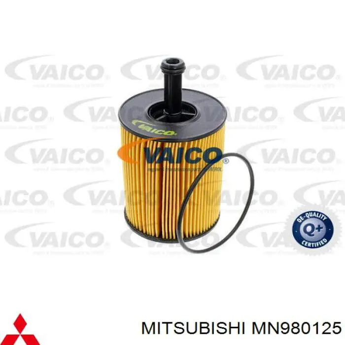 Масляний фільтр MN980125 Mitsubishi