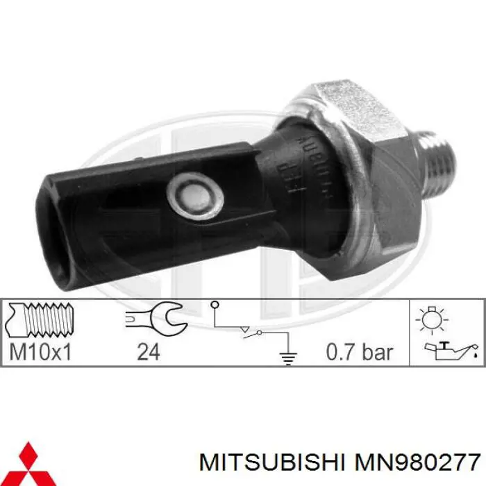 MN980277 Mitsubishi датчик тиску масла