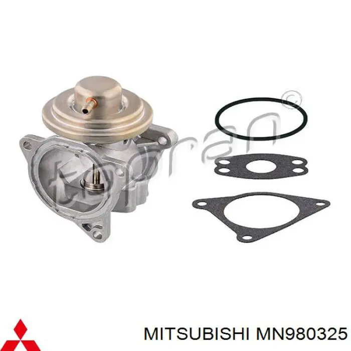 Клапан EGR, рециркуляції газів MN980325 Mitsubishi