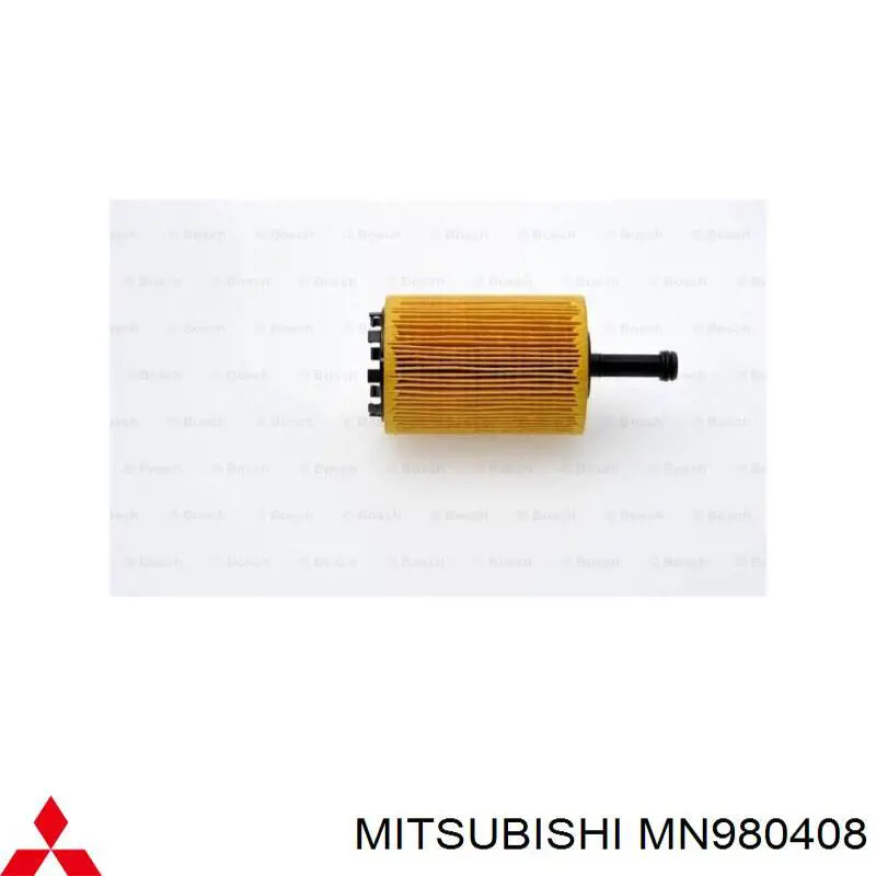 Масляний фільтр MN980408 Mitsubishi
