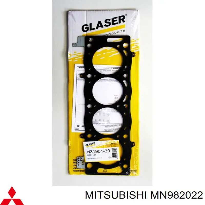 Прокладка ГБЦ Mitsubishi MN982022 ціна, від 33.43 USD