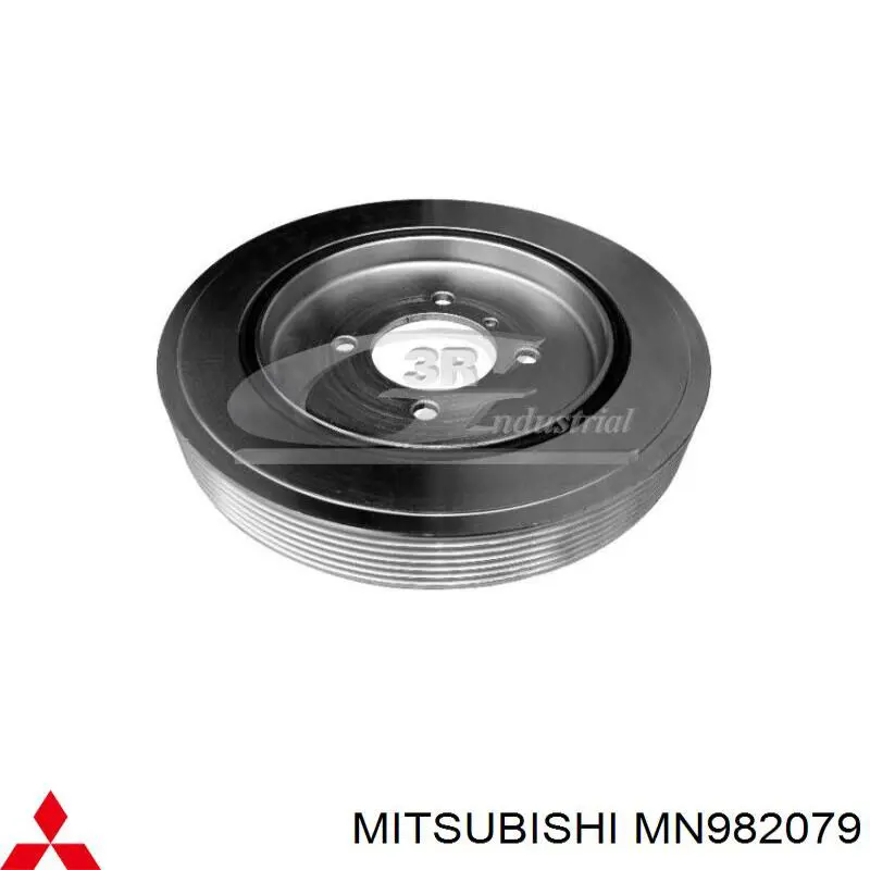 Купити MN982079 Mitsubishi Шків колінчастого вала