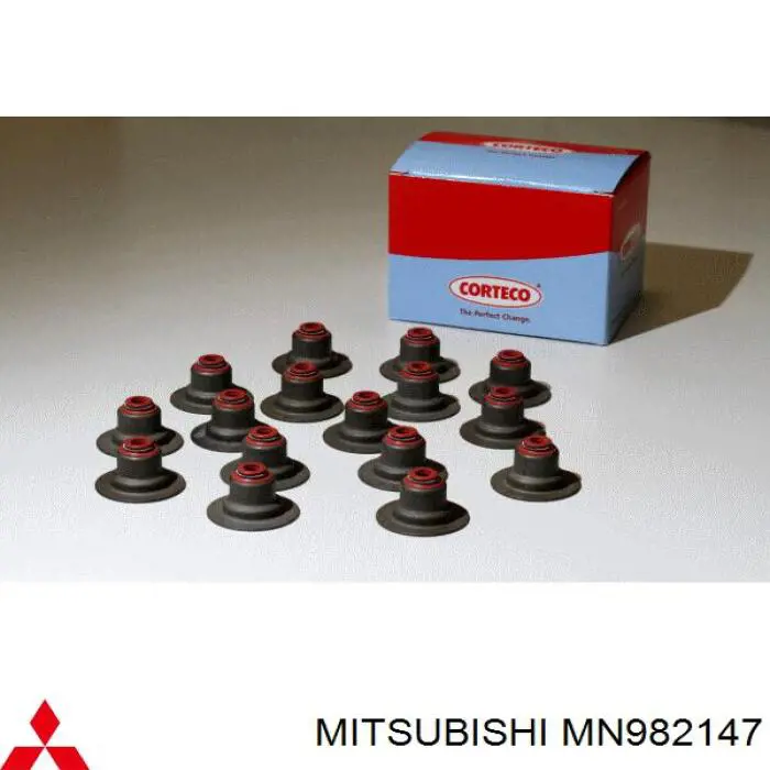 MN982147 Mitsubishi сальник клапана (маслознімний, впуск/випуск)