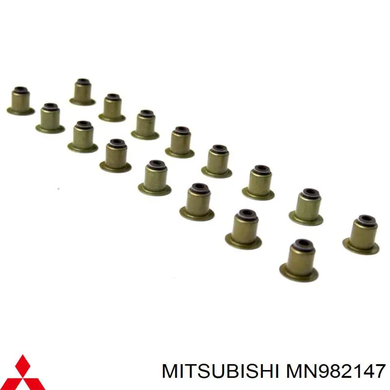 Сальник клапана (маслознімний), впуск/випуск Mitsubishi MN982147 ціна, від 1.48 USD