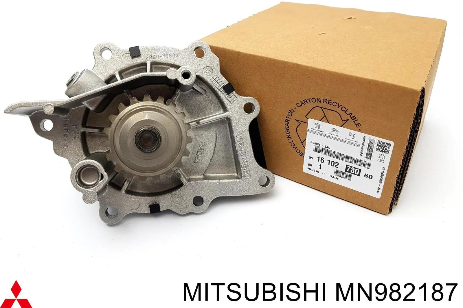 Купити MN982187 Mitsubishi Насос охолоджуючої рідини