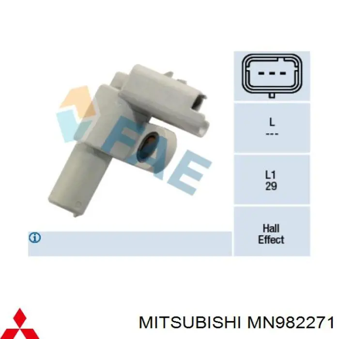 MN982271 Mitsubishi датчик положення розподільного