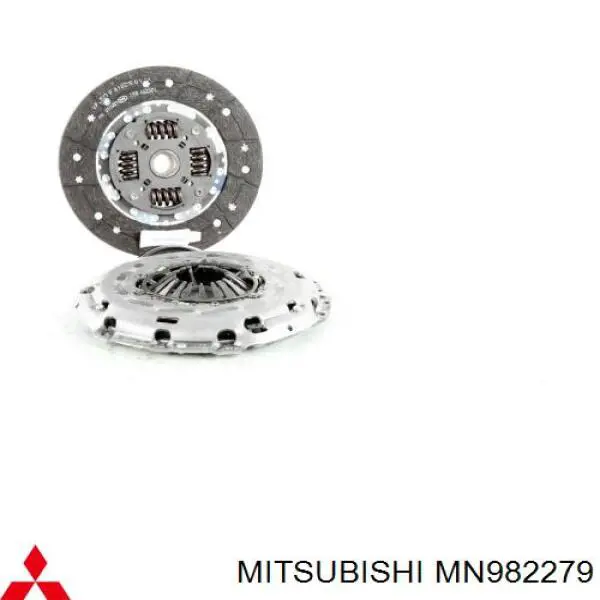 MN982279 Mitsubishi комплект зчеплення (3 частини)