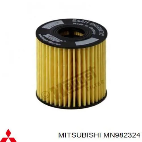 Масляний фільтр двигуна Mitsubishi MN982324 ціна, від 6.22 USD