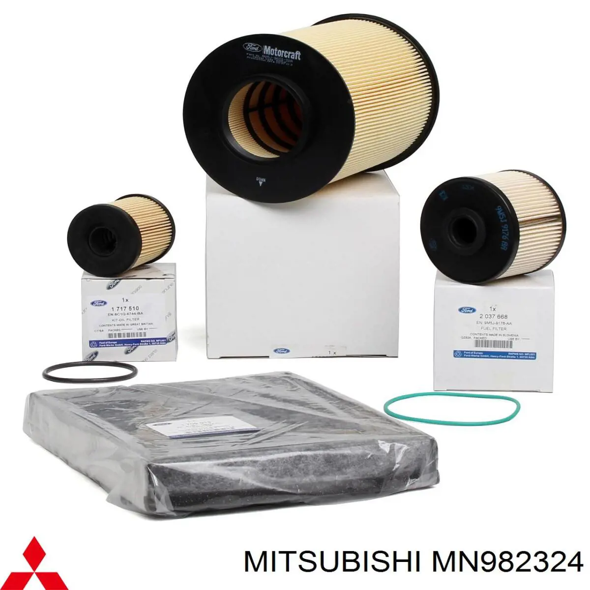 Масляний фільтр MN982324 Mitsubishi
