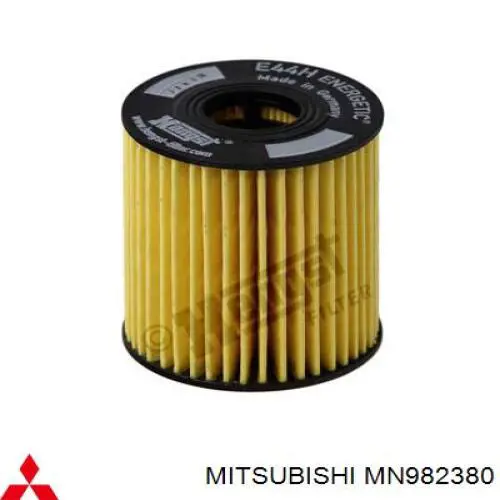Масляний фільтр MN982380 Mitsubishi