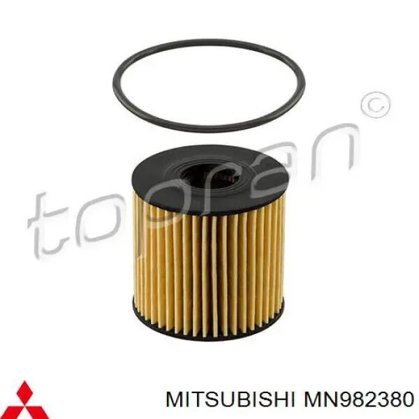 Купити MN982380 Mitsubishi Фільтр очищення масла відцентровий