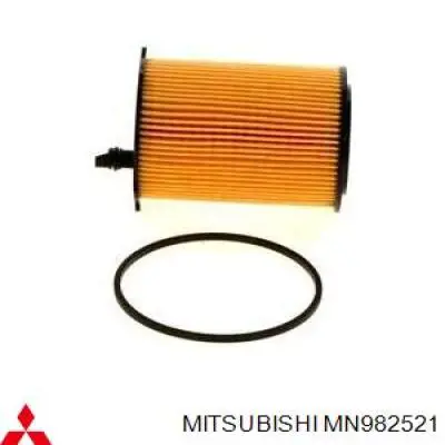 Масляний фільтр MN982521 Mitsubishi