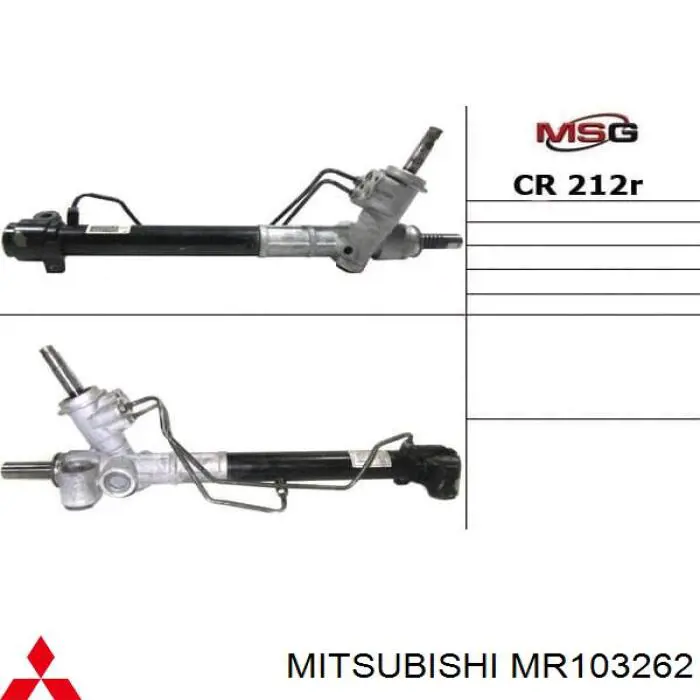 Кермова рейка AGR MT9208