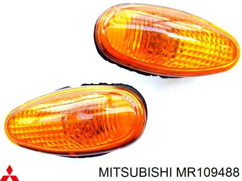 Повторювач повороту на крилі Mitsubishi MR109488 ціна, від 5.49 USD