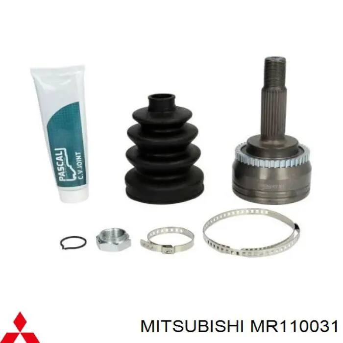 Ліва піввісь MR110031 Mitsubishi