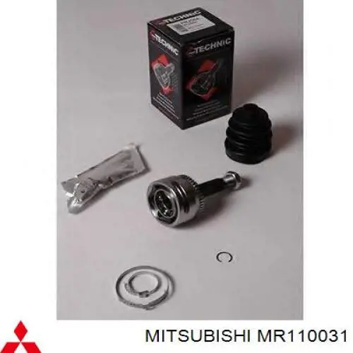 Піввісь передня ліва Mitsubishi MR110031