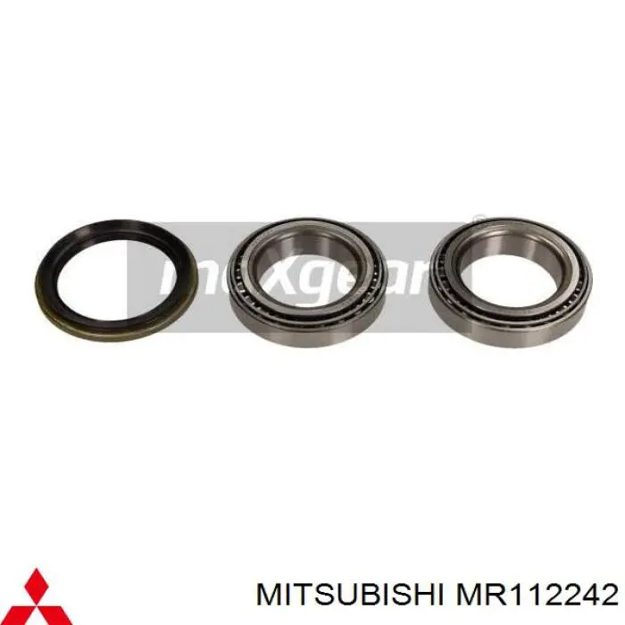 Комплект підшипник маточини передньої Mitsubishi MR112242 ціна, від 17.63 USD
