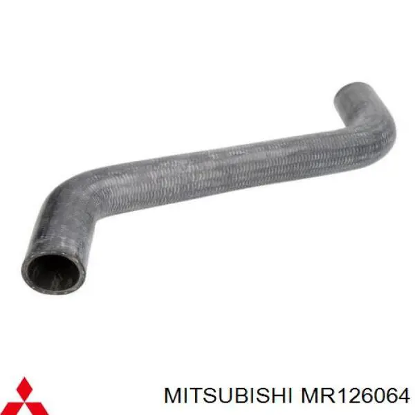 MR126064 Mitsubishi Шланг/патрубок радіатора охолодження, нижній