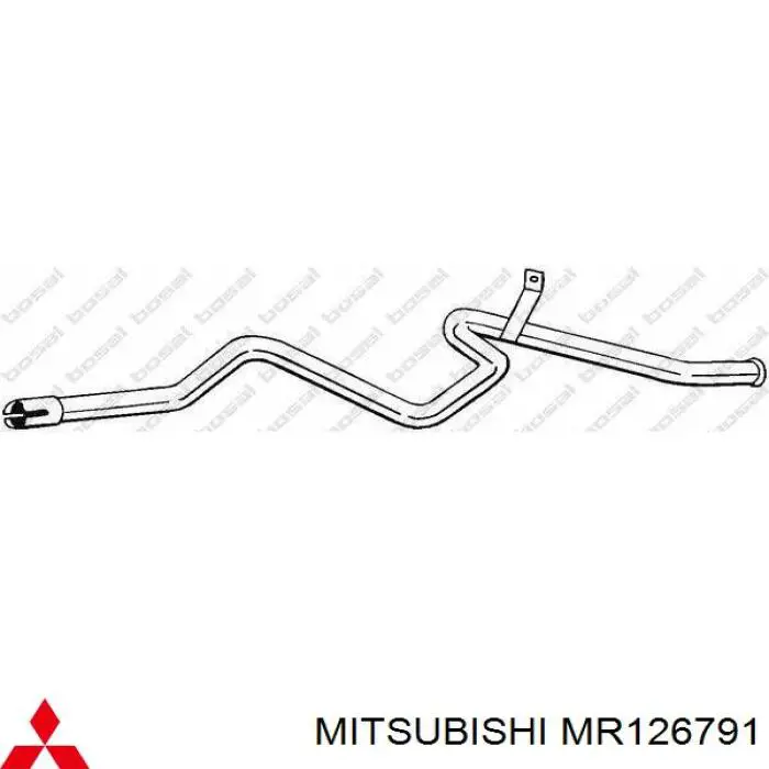 Глушник, центральна частина MR126791 Mitsubishi