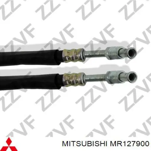 Трубка/шланг масляного радіатора, обратка/низького тиску Mitsubishi L 200 (K60, K70) (Міцубісі Л200)